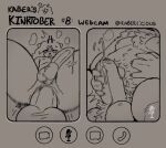 anal anal_penetration anthro arctic_fox balls belly_hair big_balls big_butt big_penis bodily_fluids body_hair butt camera canid canid_demon canine canis demon domestic_dog ejaculation fish fox genitals hair hand_on_belly hellhound hi_res horn hybrid kaber kaberlici0us long_hair looking_at_viewer male male/male mammal marine masturbation mythological_canine mythological_creature mythology nipples overweight overweight_male pascal_(onemillionfish) penetration penis phone_call phone_sex phone_view pubes requiem_shark riding shark shiba_inu solo spitz sweat sweatdrop thick_thighs tiger_shark true_fox webcam