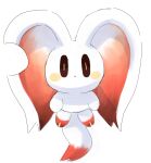 2022 alien amateru_kai ambiguous_gender biped bipedal_feral black_sclera blush blush_stickers chaos_elfilis chinchilla chinchillid creepy digital_drawing_(artwork) digital_media_(artwork) dipstick_tail elfilin feral fluffy fluffy_tail front_view full-length_portrait fur hi_res kirby_(series) leg_markings looking_at_viewer male_(lore) mammal markings mouthless multicolored_body multicolored_fur nintendo notched_ear portrait red_body red_fur rodent semi-anthro simple_background socks_(marking) solo starling_(kirby) tail tail_markings two_tone_body two_tone_fur white_background white_body white_fur yellow_eyes