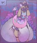 anonymous_artist anthro bodily_noises diaper excessive_feces feces female generation_4_pokemon hi_res hyper hyper_feces hyper_soiling nintendo pokemon pokemon_(species) pooping riolu soiled_diaper soiling soiling_diaper solo unclean_diaper used_diaper