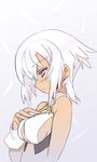  aquarion_(series) aquarion_evol bad_id bad_pixiv_id blade_(galaxist) half-closed_eyes hands profile purple_eyes solo spoilers white_hair zessica_wong 