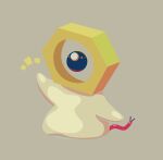  cable commentary_request full_body grey_background hisashi999 meltan no_humans notice_lines nut_(hardware) one-eyed pokemon pokemon_(creature) pokemon_focus simple_background solo 