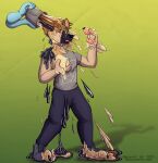 2025 artist_name biped black_body black_claws black_nose bottomwear breast_grab breasts brown_body canid canine canis claws clothing disembodied_hand domestic_dog dripping featureless_breasts feet finger_claws fingers footwear gender_transformation german_shepherd ghost_hand glistening goo_creature goo_drip goo_puddle goo_transformation grade gradient_background green_background green_eyes hand_on_breast herding_dog hi_res human human_to_anthro inner_ear_fluff latex latex_creature liquid_latex male mammal mid_transformation mtf_transformation multicolored_body one_eye_closed open_mouth pants pastoral_dog pawpads pink_pawpads plant plantigrade recurrent shaded shirt shocked shoes simple_background snout species_transformation standing surprised t-shirt tan_body text thick_fingers toe_claws toes topwear transformation tuft url