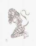  breasts espy female pinup pose solo tigra 