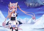  animal_ears blood dog_ears maid mvv pixiv_fantasia pixiv_fantasia_sword_regalia solo torn_clothes 