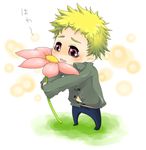  blond_hair blonde_hair flower lowres south_park tweek tweek_tweak 