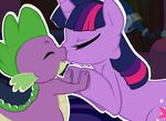  animated_png apng buttercup_saiyan cutie_mark dragon equine eyes_closed female feral friendship_is_magic horn horse kissing male mammal my_little_pony pony scalie spike_(mlp) straight tongue twilight_sparkle_(mlp) unicorn 