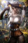  ayyasap ciri no_bra official_watermark sword the_witcher the_witcher_3 