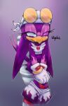anthro avian babylonian_(sonic) belly blue_eyes bodily_fluids bottomwear bottomwear_down butt clenched_teeth clothed clothing expir3d_monst3r eyelashes eyewear eyewear_on_head female glasses hi_res implied_scat jewelry kerchief long_eyelashes looking_up navel navel_piercing necklace on_toilet painting_(artwork) panties panties_down pants pants_down partially_clothed piercing pooping_in_toilet print_bottomwear print_clothing print_pants purple_body red_clothing red_panties red_underwear sat_on sega simple_background sitting sitting_on_toilet solo sonic_riders sonic_the_hedgehog_(series) straining sunglasses sunglasses_on_head sweat sweatdrop tail teeth toilet toilet_bowl toilet_seat toilet_use underwear underwear_down wave_the_swallow wide_hips wince