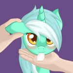  blush equine female feral friendship_is_magic horn horse human interspecies licking lyra_(mlp) lyra_heartstrings_(mlp) mammal my_little_pony petting pony ratofdrawn sugar tongue unicorn 