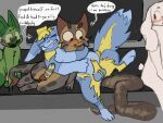 4:3 :o amazed animal_genitalia anthro anus background_character ball_tuft balls belly big_belly bloated blush butt canid canine canis casual_nudity cheek_tuft clenched_teeth digital_media_(artwork) digitigrade dragon duo_focus english_text erection excessive_feces excited eyes_closed facial_tuft feces floppy_ears fox fully_sheathed fur furinmyeyes genitals group hi_res holding_onto_partner hug hugging_another hugging_from_behind hybrid hyena kneeling lagomorph leaning_on_another leporid male male/male male_pooping mammal misunderstanding mythological_creature mythological_scalie mythology neck_tuft nude open_mouth open_smile paws penis pooping pooping_on_floor public_erection public_transportation rabbit raised_leg rapid_transit scalie semi-anthro sheath simple_background sitting smile strained stretched_anus stuffing surprised teeth text trevor_(furinmyeyes) tuft wide_eyed wolfdog zephyr_(furinmyeyes)