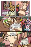 2026 2:3 6_panel_comic absurd_res ambiguous_gender axew black_body black_eyes black_nose black_text blue_eyes bow_ribbon brown_body brown_eyes brown_fur brown_hair cheek_spots clock closed_smile clothing comic dialogue door eevee eeveelution english_text exclamation_point eyebrows eyelashes eyes_closed eyewear female_(lore) feral floor fluffy fluffy_tail fur furniture furret generation_1_pokemon generation_2_pokemon generation_5_pokemon generation_6_pokemon grey_body group hair hat headgear headwear hi_res looking_at_another male_(lore) markings medik_jackal monocle motion_lines mouth_closed neck_tuft nintendo open_mouth open_smile paper paws pichu pidgey pink_body pokemon pokemon_(species) pokemon_mystery_dungeon pupils purple_eyes quadruped question_mark red_cheeks red_eyes sculpture sharp_teeth sierra_(virmir) smile smug sound_effects speech_bubble spike_chunsoft statue sunglasses sylveon table tail talking_to_another teeth text timburr tongue top_hat translucent translucent_hair tuft tusks twobyfour_(virmir) umbreon virmir virmir_(character) vulpix wall_(structure) white_body white_pupils white_sclera yellow_body yellow_markings zinc_(zincxiron)