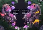  abdominal_bulge absurd_res after_orgasm all_the_way_through anal anal_beads anal_penetration anal_threading animal_genitalia anthro balls blush bodily_fluids boolu_(ttux3) crying cum dark_body dark_fur eeveelution forced fur generation_2_pokemon genital_fluids genitals hi_res machine male nintendo nude object_in_ass penetration pokemon pokemon_(species) rape restrained saliva saliva_string sex sex_toy sex_toy_in_ass sex_toy_insertion sheath sobbing specterdragon tears tears_of_pain torture ttux3 umbreon 