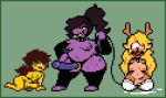 aged_up all_fours ambiguous_gender amputee anthro antlers ball_gag balls bdsm belly big_belly big_penis blindfold blonde_hair blush bodily_fluids bondage bound breasts brown_body brown_fur brown_hair clothed clothing collar cum cum_puddle deer deltarune digital_media_(artwork) dinosaur disability dominant dominant_female eager erection feet female female/female freckled_legs freckled_thighs freckles fur gag gagged genital_fluids genitals gold_(metal) group group_sex gynomorph hair horn huge_penis human imminent_pegging imminent_sex intersex intersex/female kneeling kris_dreemurr leash legwear mammal messy_hair missing_arm moronicpixels navel nipple_piercing nipples noelle_holiday nude one_arm open_mouth overweight overweight_anthro overweight_female penis piercing pixel_(artwork) polycule ponytail precum prehistoric_species purple_body purple_strapon red_nose reptile restraints scalie sex simple_background size_difference slim small_penis smile smiling_at_another smiling_at_partner snout spiked_collar spikes standing stockings strapon submissive submissive_female submissive_intersex susie_(deltarune) thick_thighs thigh_highs threesome tongue trio undertale_(series) wavy_hair wide_hips xenias98 yellow_body yellow_eyes yellow_skin
