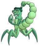 2021 6_eyes alien alpha_channel arachnid arachnid_taur areola aroused arthropod arthropod_taur black_eyes blush bodily_fluids breasts countershading d'vana_tendi exoskeleton eyelashes female female_taur freckled_face freckles genital_fluids genitals green_areola green_body green_exoskeleton green_hair green_nipples green_tail hair half-closed_eyes head_turned looking_at_viewer looking_back looking_back_at_viewer medium_breasts multi_eye narrowed_eyes nipples nude nude_female nude_taur pincers quadruped raised_tail scorpion scorpion_taur segmented_tail sharp_teeth short_hair simple_background solo spacechoochoo star_trek star_trek_lower_decks stinger tail taur teeth three-quarter_view transparent_background vaginal_fluids vulva
