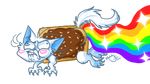  alpha_channel ambiguous_gender butt cat derp feline mammal nyan_cat poptart rainbow solo spam_cat spamcat 