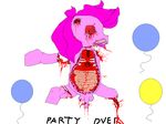  balloons blood dead friendship_is_magic gore my_little_pony party penis pinkie_pie_(mlp) 