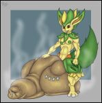  anthro balls big_balls big_penis black_border bodily_fluids border bottomwear clothing epididymis feet foreskin fur genital_fluids genitals green_body green_fur huge_balls huge_penis hyper hyper_balls hyper_genitalia hyper_penis lagomorph male mammal muscular muscular_anthro musk musk_cloud musky_balls musky_penis nipples pal_(species) palworld pants penis pocketpair precum scrotum_flap simple_background smelly smile solo steam sweat sweaty_balls sweaty_genitalia tail thick_thighs verdash wilelter yellow_body yellow_fur 