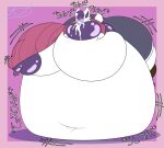 2026 absurd_res anthro areola belly belly_expansion big_areola big_belly big_breasts big_butt big_nipples blue_bottomwear blue_clothing blue_shorts bodily_fluids border bottomwear breast_play breast_suck breastfeeding breasts brown_clothing brown_legwear brown_thigh_highs butt cinderace clothed clothing clothing_lift colored digital_media_(artwork) drinking_own_milk expansion eyes_closed eyewear female flat_colors generation_8_pokemon glasses groan groaning_belly gulp_(sound_effect) hair hi_res huge_areola huge_belly huge_breasts huge_butt huge_nipples huge_thighs hyper hyper_areola hyper_belly hyper_breasts hyper_butt hyper_inflation hyper_nipples hyper_thighs immobile inflation klarra_(reathe) lactating lagomorph legwear leporid liquid_inflation lying mammal milk milk_inflation motion_lines navel nerd nintendo nipple_fetish nipple_play nipple_suck nipples on_front onomatopoeia pink_background pink_border pink_eyewear pink_glasses pokemon pokemon_(species) purple_areola purple_hair purple_inner_ear purple_nipples purple_nose rabbit red_clothing red_sweater red_topwear scut_tail self_suckle shirt shirt_lift short_tail shorts signature simple_background slosh sloshing_belly slurping solo sound_effects sucking swallowing sweater swelling tail text thick_thighs thigh_highs tight_clothing topwear white_body white_ears white_tail xxcontinentalxx