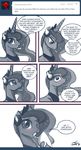  comic cute dialog dialogue english_text equine female feral friendship_is_magic hair headset horn horse john_joseco looking_at_viewer mammal my_little_pony pony princess_luna_(mlp) solo text tumblr winged_unicorn wings 
