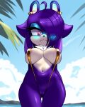 afrosoricid areola areola_slip big_breasts bikini blush breasts clothing cybernetics cyborg ear_piercing ear_ring eulipotyphlan female fluffy fluffy_chest furball genitals gold_bikini golden_week hedgehog hi_res low-angle_view machine mammal one-piece_swimsuit piercing ring_piercing sega seven_the_synthehog sling_bikini sonic_the_hedgehog_(series) swimwear synth_(disambiguation) tenrec two-piece_swimsuit vulva