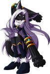 absurd_res amber_eyes anthro black_body black_tail canid canine canis clothed clothing dipstick_tail female footwear gatling_gun gun gun_arm hair hi_res high_heels jackal leggings legwear lena_the_jackal long_hair machine_gun mammal markings minigun multicolored_body one_eye_closed partially_clothed ranged_weapon shoes solo stretching tail tail_markings tongue tongue_out topwear two_tone_body txmie watermark weapon white_body white_hair white_tail_tip