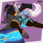 1:1 absurd_res alternate_version_at_source anthro balls big_balls big_breasts big_butt big_penis big_tail blue_cum bodily_fluids breasts butt capcom claws clothed clothing colored_cum cuff_(restraint) cum cum_drip cum_in_ass cum_inside dhalek digital_media_(artwork) dragon dripping duo eastern_dragon ejaculation erection excessive_cum excessive_genital_fluids eyewear fanged_wyvern female female_penetrated fur furred_scalie genital_fluids genitals glasses glowing glowing_cum glowing_eyes glowing_genitalia glowing_nipples glowing_penis glowing_vulva hair hi_res horn huge_balls huge_butt huge_penis internal internal_anal larger_female larger_sub leaking_cum legwear legwear_only male male/female male_penetrating male_penetrating_female mammal monster_hunter mostly_nude mythological_creature mythological_scalie mythology nipples nude penetration penile penis restraints scalie sex shackles simple_background size_difference smaller_male submissive tail tail_coil thick_thighs unusual_bodily_fluids unusual_cum unusual_genital_fluids vulva whiskers wings xellech_(xellech) zennith_(sunries_snow) zinogre