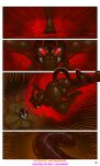 aamon_(james_howard) aamon_2_(james_howard) aamonsmom_(james_howard) anthro bat comic demon duo hi_res hyper_prolapse james_howard male male/male mammal patreon prolapse subscribestar