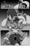 absurd_res andre_(cuchuflin) animal_humanoid anthro anthro_on_feral anthro_penetrated anus arachnid arachnid_humanoid arthropod arthropod_humanoid bestiality big_breasts biped black_hair blush bodily_fluids breasts butt butt_grab comic cuchuflin female female_penetrated feral feral_penetrating feral_penetrating_anthro generation_4_pokemon generation_5_pokemon hair hand_on_butt heart_symbol hi_res humanoid humanoid_hands lopunny male male/female male_feral male_humanoid male_penetrating male_penetrating_female nintendo nipples nude nude_anthro nude_female open_mouth penetration pokemon pokemon_(species) question_mark scolipede sex sweat sweatdrop sweaty_breasts sweaty_butt tongue tongue_out