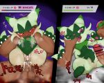 2023 after_vaginal ahegao anal anal_penetration anthro anthro_focus biped blush bodily_fluids cel_shading censor_bar censored censored_genitalia censored_penis censored_vulva cum cum_from_ass cum_from_vagina cum_in_ass cum_in_vagina cum_inside digital_drawing_(artwork) digital_media_(artwork) duo ejaculation female female_anthro female_focus female_on_human floragato front_view full_nelson full_nelson_(legs_held) game_ui gameplay_mechanics generation_9_pokemon genital_fluids genitals gui health_bar heart_pupils hi_res human humanoid_genitalia humanoid_penis japanese_text ks2020202 larger_human larger_male leaking_anus leaking_cum leaking_vagina looking_at_another looking_pleasured male male/female male_human male_on_anthro mammal mostly_offscreen_character mostly_offscreen_human mostly_offscreen_male nintendo onomatopoeia penetration penile penile_penetration penis plantigrade pokemon pokemon_(species) purple_eyes restrained_legs saliva shaded shaking size_difference smaller_anthro smaller_female solo_focus sound_effects status_effect text tongue tongue_out tremble_spikes trembling