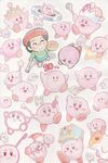  :d adeleine anniversary art_brush blush_stickers copy_ability crown english from_above hamster highres kirby kirby's_dream_land kirby's_epic_yarn kirby_(series) kirby_64 kirby_and_the_amazing_mirror kirby_canvas_curse kirby_super_star md5_mismatch oda_takashi open_mouth paintbrush palette rick_(kirby) scepter smile standing star treasure_chest umbrella wand 