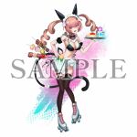  adapted_costume akiha_rumiho huke ikeda_yasuhiro karoshimyriad official_art promotional_art sample_watermark science_adventure steins;gate steins;gate_re:boot swimsuit tagme watermark 
