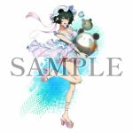 huke ikeda_yasuhiro official_art promotional_art sample_watermark science_adventure shiina_mayuri steins;gate steins;gate_re:boot swimsuit tagme watermark 