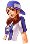  ai_(snk) brown_hair hat neo_geo_battle_coliseum official_art smile snk twintails 