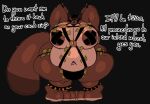 animal_crossing anklet anthro armband belly big_butt big_moobs brown_body brown_fur bulge butt clothing digital_media_(artwork) english_text femboy fur hair harness hi_res huge_butt huge_moobs hyper jewelry kink_gear looking_at_viewer male mammal money moobs nintendo nipples overweight pasties pose ramsacked simple_background solo spiked_armband spikes tail tape text thick_thighs tom_nook_(animal_crossing) wide_hips