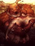 3:4 animal_head animal_humanoid anthro arm_hair armpit_hair bane_(identity_v) barazoku bear_trap belly_hair body_hair charles_holt chest_hair deer deer_humanoid duo flaccid for_a_head genitals heart_symbol hi_res hug human human_on_anthro humanoid humanoid_genitalia humanoid_penis interspecies male male/male mammal mammal_humanoid moose muscular muscular_male new_world_deer nipples nude_male pecs penis pubes size_difference smile theanzelart trap_(contrivance) watermark