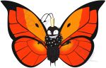 2026 2_antennae 4_legs 4_wings alpha_channel antennae_(anatomy) arthropod arthropod_abdomen astromonkeyking black_antennae black_body blush butterfly crown digital_drawing_(artwork) digital_media_(artwork) disney eyespots flying grin head_tuft headgear hi_res hoppers_(disney) insect insect_wings lepidopteran lepidopteran_wings male markings multi_wing multicolored_wings orange_wings pixar quadruped ruff simple_background smile solo spread_wings teeth titus_(hoppers) toothy_grin transparent_background tuft watermark wings