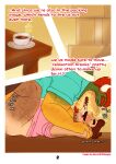 absurd_res anal anal_penetration anthro anthro_penetrating anthro_penetrating_human beverage bodily_fluids bowser box clothed clothed_sex clothing coffee coffee_cup comic container cup dialogue dropsofmoonlight duo english_text excessive_saliva floor_sex french_kissing hairy hi_res human human_on_anthro human_penetrated humanoid interspecies kissing koopa male male/male mammal mario mario_bros musclegut muscular nintendo penetration saliva scalie sex sweat text