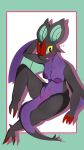 4k 9:16 absurd_res anthro areola bat breasts claire_lun female female_anthro generation_6_pokemon genitals hi_res mammal medium_breasts nintendo nipples noivern pokemon pokemon_(species) pokemorph purple_areola purple_nipples solo vulva