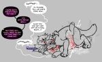 ambiguous_gender animal_genitalia animal_penis begging begging_for_mercy belly_blush blush bodily_fluids body_blush breath bullet_(captnsquarterz) calliope_(calliopestarre) canid canine canine_genitalia canine_penis canis captnsquarterz cervical_penetration cervix cum cum_in_uterus cum_in_vagina cum_inflation cum_inside cum_while_penetrated dialogue drool_on_face drooling duo ejaculation english_text equid equine erection excessive_cum excessive_genital_fluids exhausted fan_character fatty_humps female female_penetrated feral feral_on_feral feral_penetrated feral_penetrating feral_penetrating_feral from_behind_position genital_fluids genitals hasbro hi_res horse hybrid inflation internal internal_vaginal interspecies knot knotted_penis knotting male male/female male_feral male_penetrating male_penetrating_female mammal maned_wolf mounting my_little_pony nightbird_(captnsquarterz) off-screen offscreen_character panting penetration penile penile_penetration penis penis_in_vagina pinned pinned_by_body pinned_to_ground pleased pleased_expression pony proud questionable_consent saliva sex sex_after_cumming shaking shaking_legs sheath size_difference sketch speech_bubble spread_legs spreading stuck_knot tail tail_motion tailwag text tired trans_(lore) trans_woman_(lore) twitching uncomfortable_pose unknown_species uterus vaginal vaginal_knotting vaginal_penetration whining wolf x-ray_view