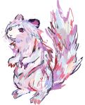 ambiguous_gender biped bipedal_feral feral guide_lines hi_res male_(lore) mammal mustelid musteline petday shion_(hundred_line) simple_background solo the_hundred_line:_last_defense_academy toony true_musteline weasel white_background