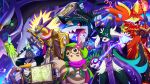absurd_res amped_toxtricity anthro arceus delphox dungeons_and_dragons female feral furret generation_1_pokemon generation_2_pokemon generation_3_pokemon generation_4_pokemon generation_6_pokemon generation_8_pokemon generation_9_pokemon group hasbro hi_res ichimoral legendary_pokemon magic_user male meowscarada mew_(pokemon) nintendo paladin pokemon pokemon_(species) sharpedo sirfetch'd space toxtricity warrior wizards_of_the_coast