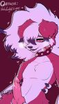 animal_genitalia animal_penis anthro bodily_fluids canid canine canine_genitalia canine_penis collar fan_character generation_7_pokemon genital_fluids genitals hi_res knot knotted_penis leaking_precum lycanroc male mammal midnight_lycanroc naholadydragon nintendo penis pokemon pokemon_(species) precum solo spiked_collar spikes