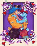 4:5 absurd_res anthro bear blue_nails bulge bulge_frottage clothing colored_nails demisexual_pride_colors digital_media_(artwork) duo ear_piercing fanmade_design_glamrock_bonnie five_nights_at_freddy's five_nights_at_freddy's:_security_breach frottage fur genderqueer_pride_colors glamrock_bonnie_(fnaf) glamrock_freddy hat headgear headwear heart_symbol hi_res lagomorph leporid lgbt_pride lgbt_pride_month love machine male male/male mammal muscular nails nipples nonbinary_pride_colors pansexual_pride_colors pecs penile penises_touching photo piercing pride_colors rabbit rainbow_flag rainbow_pride_flag rainbow_symbol red_nails robot romantic romantic_couple ryonane scottgames sex simple_background smile steel_wool_studios stickers_on_body supporting_partner tail text