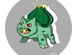  bulbasaur color doodle grass-type koosh-ball nintendo pok&#233;mon pok&eacute;mon red_eyes safe sketch solar-beam solo steggy video_games 