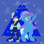  crossover dl_diamond docwario equine female friendship_is_magic horn horse human male mammal my_little_pony pony superjail superjail! trixie_(mlp) unicorn 