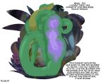 2021 absurd_res after_vore alpha_channel anthro breasts dialogue duo english_text female hi_res jajuka looking_pleasured male nude reptile scalie snake stygs_(theretrovilatedone) tacokurt tail text vore x-ray_view
