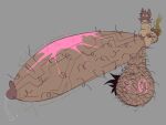 4:3 anthro aroused balls belly belly_hair big_belly big_butt big_penis blush bodily_fluids body_hair breasts butt butt_hair dripping facial_hair fart genital_fluids genital_piercing genitals gurgling_balls hairy_balls hi_res huge_penis hyper hyper_genitalia hyper_penis leaking_precum male marpyfarts moobs nipples overweight overweight_male penis penis_piercing piercing precum precum_drip pubes saggy_balls slightly_chubby smelly solo standing stray_pubes sweat throbbing throbbing_penis vein veiny_penis