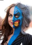  comic crossgender dc_comics female harvey_dent makeup not_furry photo real solo two-face 
