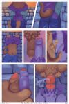 2026 2:3 absurd_res aerial_view against_surface against_wall anthro anthro_on_anthro artist_name balls belly belly_tuft blue_body blue_fur bodily_fluids bottomwear brown_body brown_fur canid canine canis clothed clothing clothing_lift colored comic cookie_(koffeecake) cream_(koffeecake) crotch_tuft cum cum_drip cum_on_penis detailed digital_drawing_(artwork) digital_media_(artwork) digital_painting_(artwork) domestic_dog dripping duo english_text erection evening exhibitionism floor foreskin frottage fur genital_fluids genitals hair hand_on_butt hi_res hug hugging_another humanoid hybrid koffeecake male male/male mammal multicolored_body multiple_scenes mustelid mythological_canine mythological_creature mythology nipples nude otter painting_(artwork) pants partially_clothed partially_retracted_foreskin penile penis penises_touching portrait public_shower sex shaded shirt shirt_lift shower shower_room shower_sex simple_background soft_shading standing standing_sex story tail text three-quarter_portrait tile tile_floor tile_wall topwear tuft two_tone_body wall_(structure) white_body white_fur