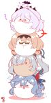  :d absurdres afterimage ahoge ahoge_wag ako_(blue_archive) animal_ear_fluff black-framed_eyewear blue_archive blue_hairband blush brown_eyes chinatsu_(blue_archive) closed_eyes closed_mouth colored_shadow commentary_request dark_skin expressive_hair glasses grey_eyes grey_hair hair_over_one_eye hairband halo highres hina_(blue_archive) horns iori_(blue_archive) kemonomimi_mode kurukurumagical long_hair low_twintails open_mouth prefect_team_(blue_archive) red_eyes semi-rimless_eyewear shadow short_twintails simple_background single_hair_intake smile stacking tail tail_wagging translation_request twintails under-rim_eyewear v-shaped_eyebrows very_long_hair white_background yellow_eyes 